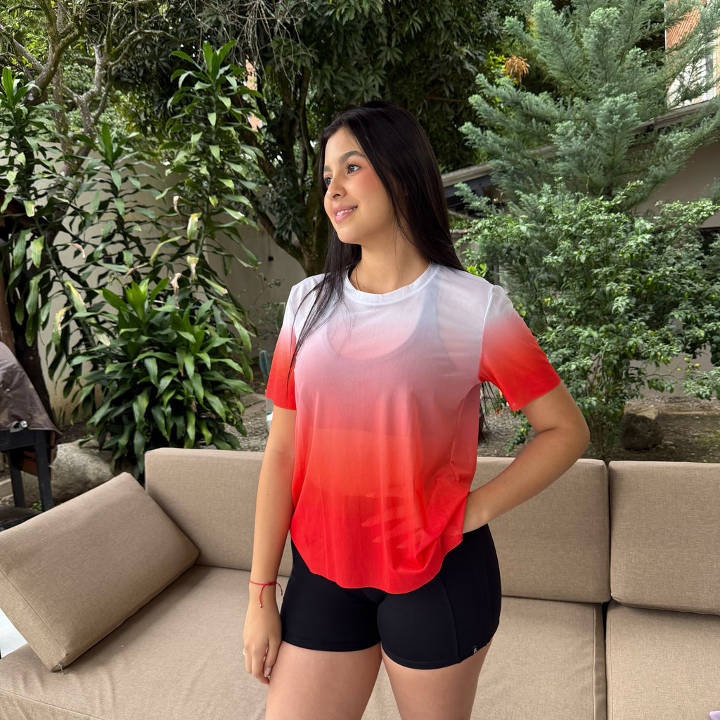 CAMISETA MALLA DAMA