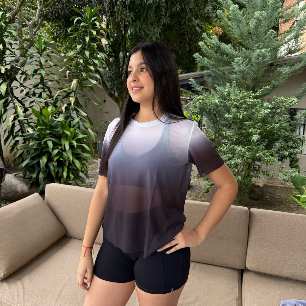 CAMISETA MALLA DAMA