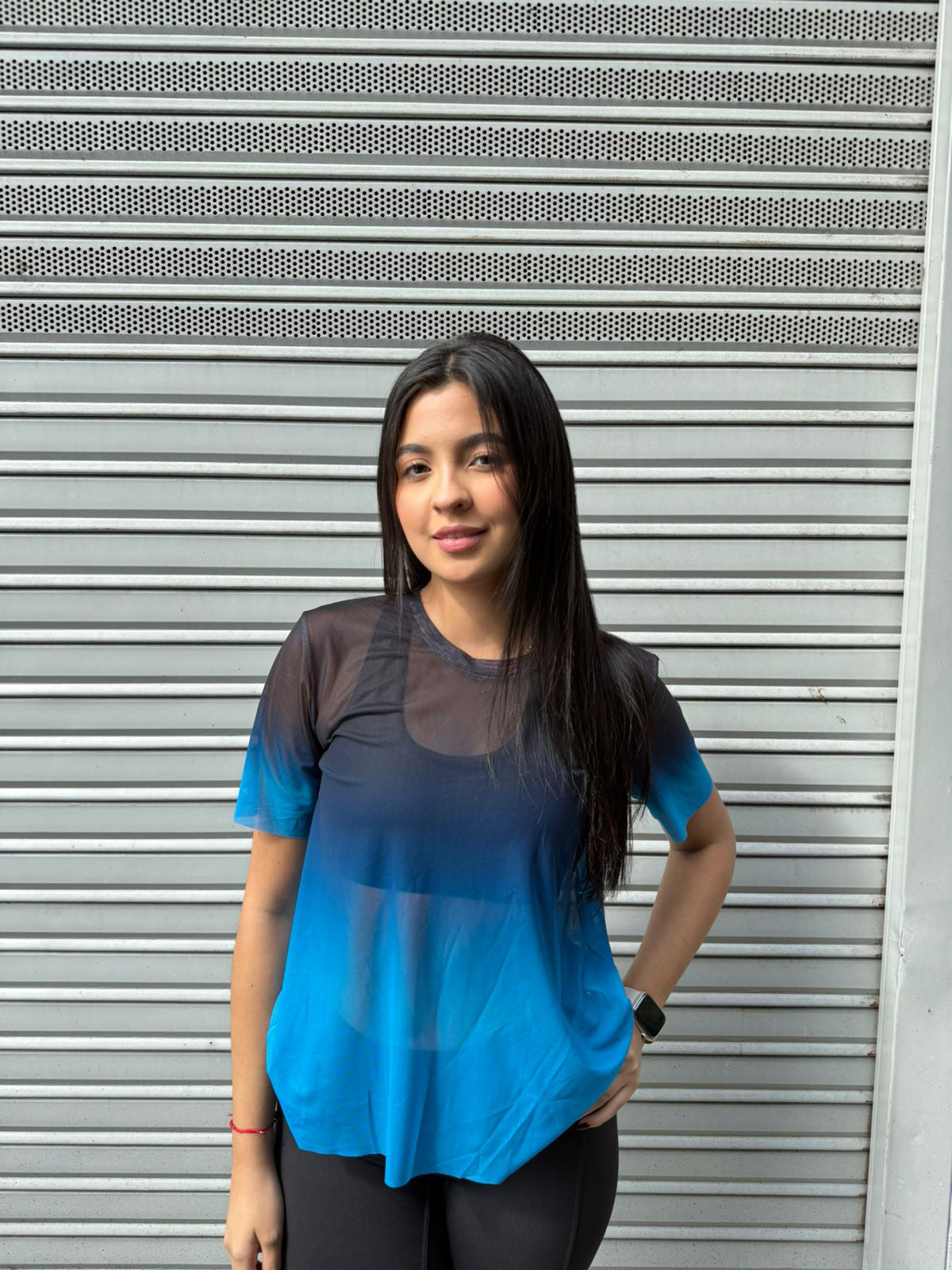 CAMISETA MALLA DAMA