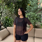 CAMISETA MALLA DAMA