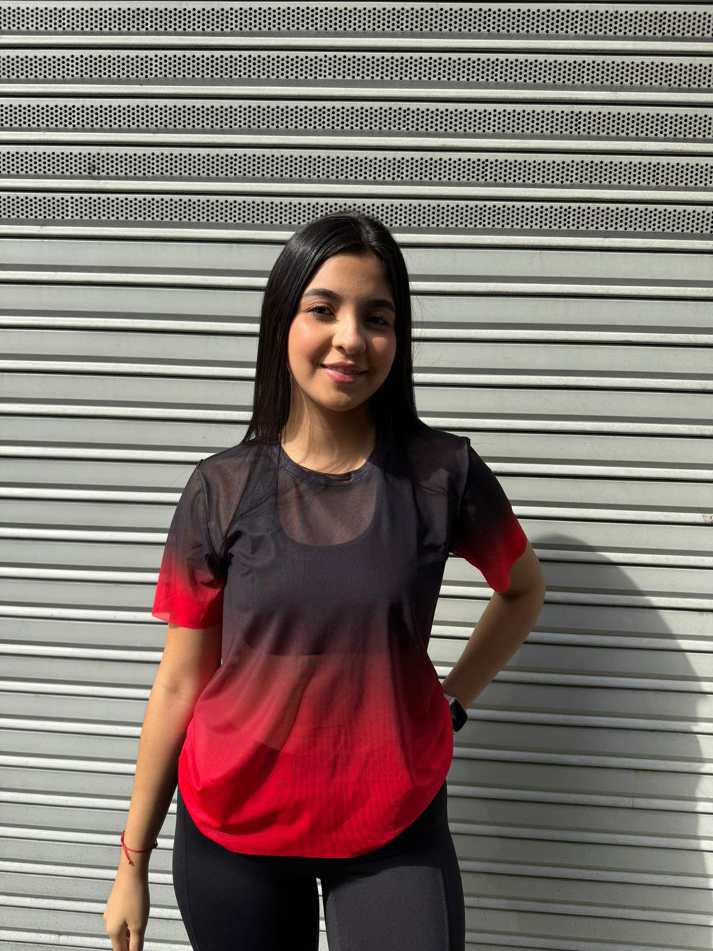 CAMISETA MALLA DAMA