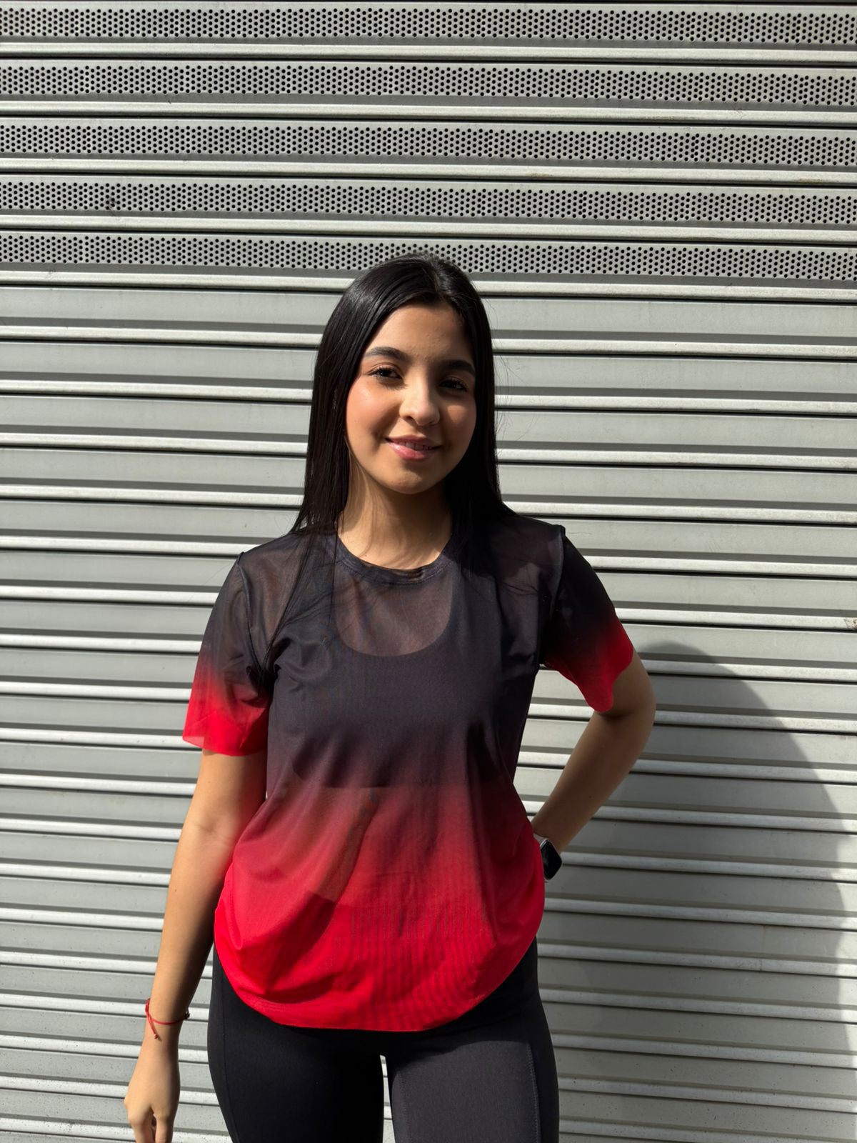 CAMISETA MALLA DAMA