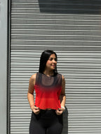 CROPTOP SIN MANGAS MALLA DAMA