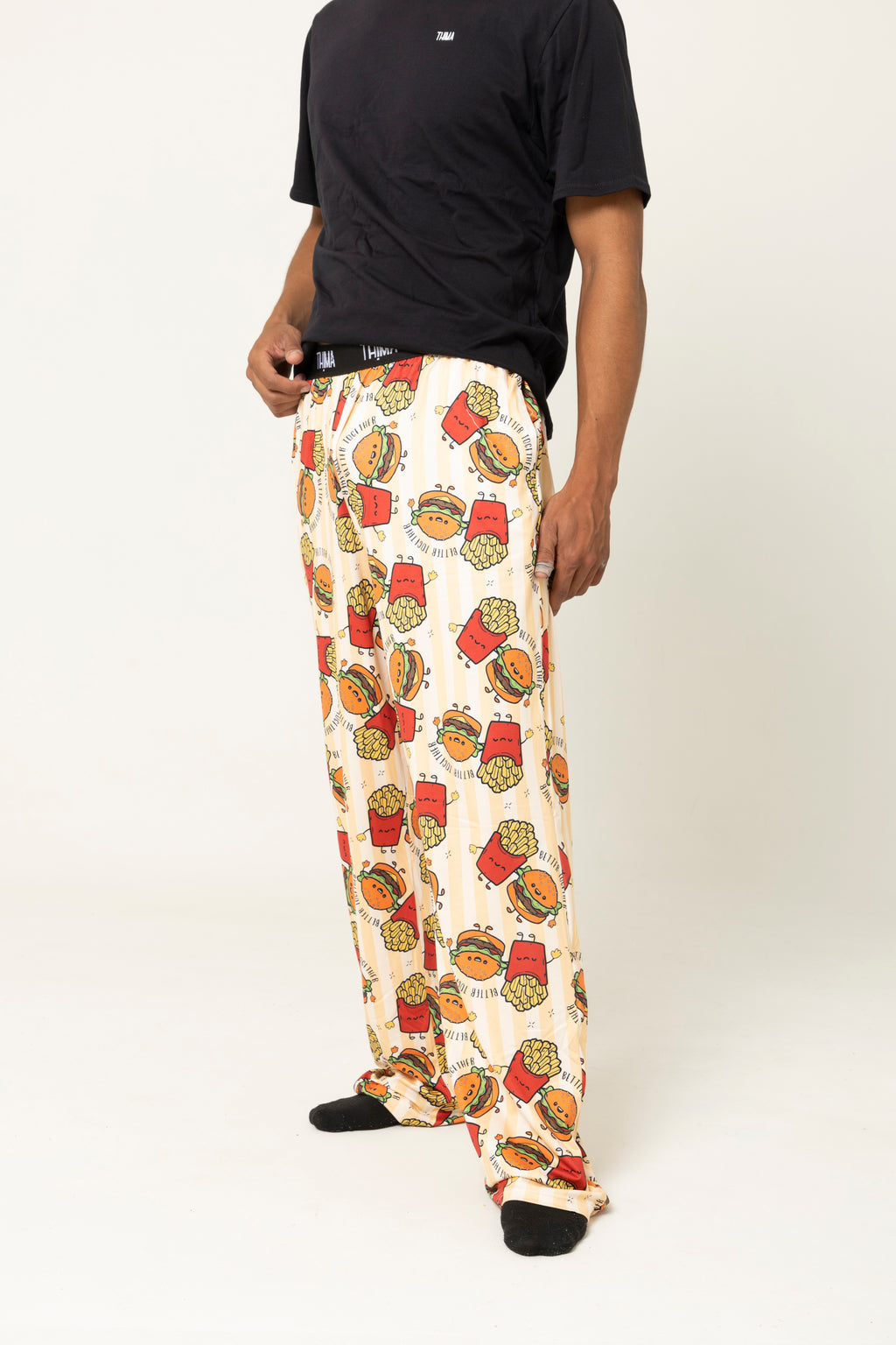 PANTALON HAMBURGUESA - PAPAS