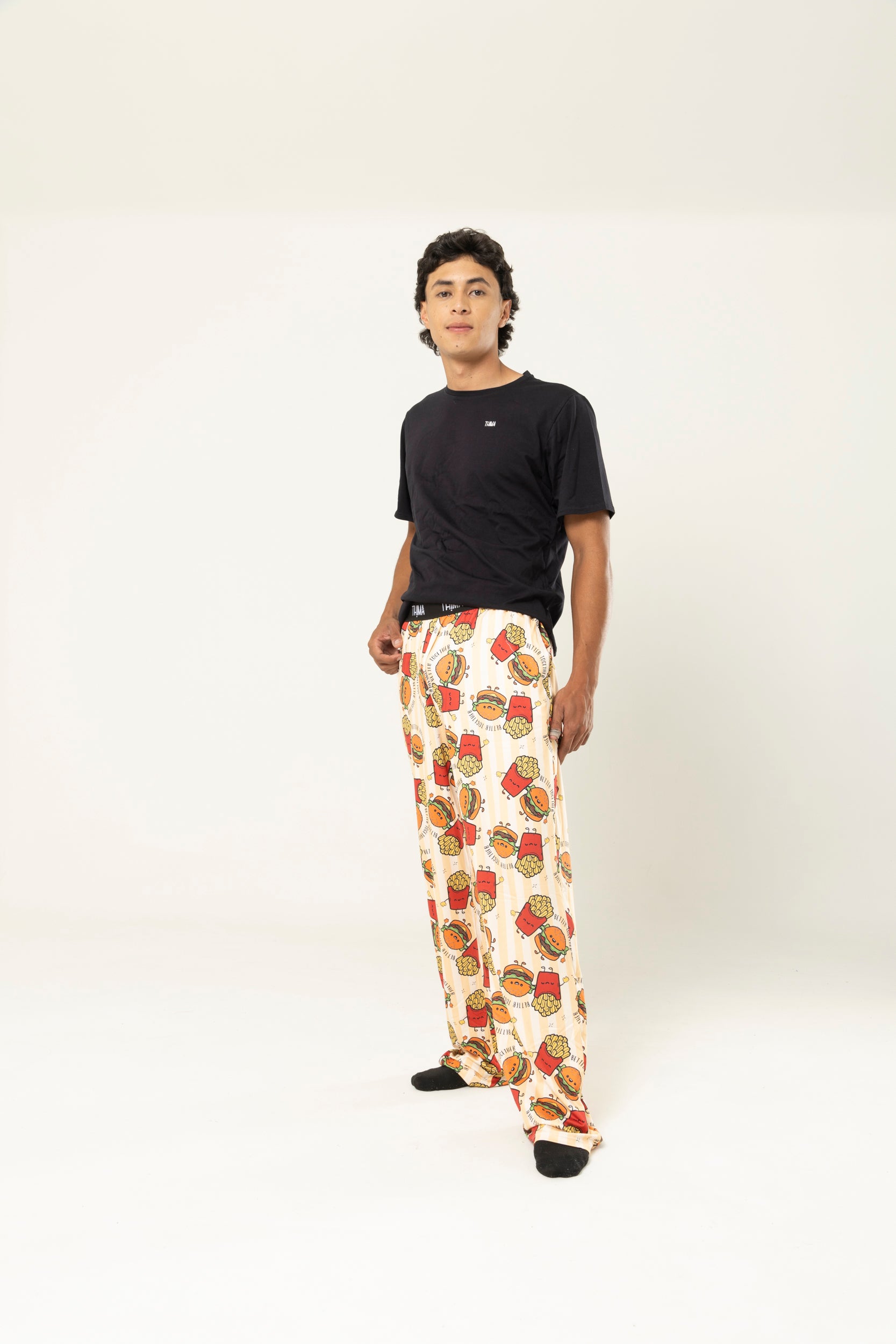 PANTALON HAMBURGUESA - PAPAS