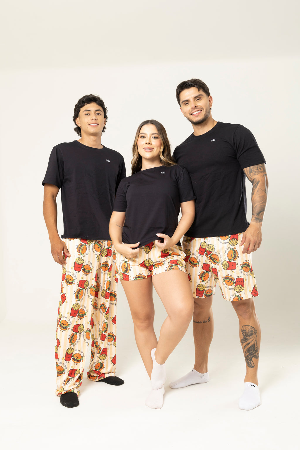 PANTALON HAMBURGUESA - PAPAS