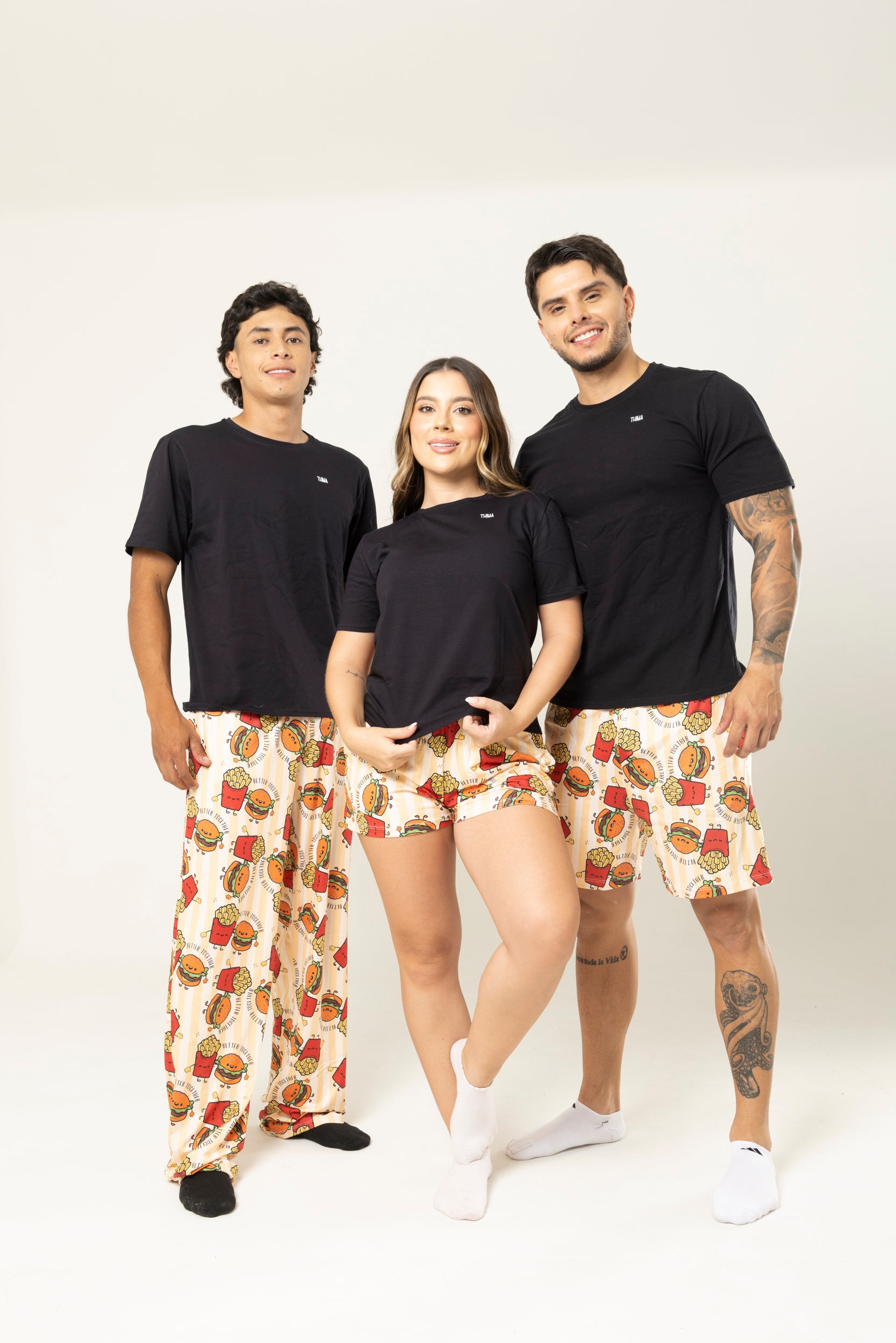 PANTALON HAMBURGUESA - PAPAS